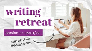 Write With Me LIVE ✨✏️ Virtual Writing Retreat – Session 1 [upl. by Mharba]