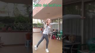 Patinaje artístico como hacer el salto inglés metz y el salchowYomequedoencasa2020 [upl. by Enirtak126]