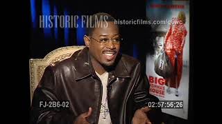 MARTIN LAWRENCE INTERVIEW FOR BIG MOMMAS HOUSE 2000 [upl. by Anilra]