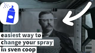 how to change spray in sven coop [upl. by Inahet]