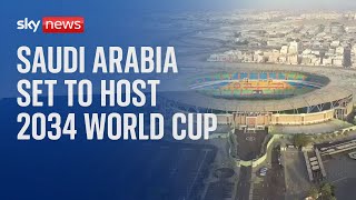 Saudi Arabia on course to host 2034 FIFA World Cup [upl. by Dotty]