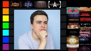 marvel cinematic universe tier list [upl. by Mckinney537]