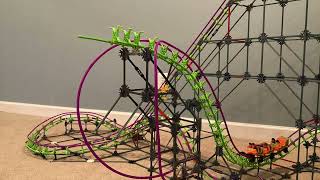 K’NEX ROLLER COASTER STOP MOTION BUILD [upl. by Denice]