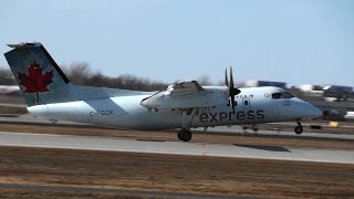 HAPPY TURBOPROP TUESDAY 11 20160412 Plane Spotting YUL  CYUL Montreal Trudeau [upl. by Razid310]