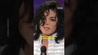 Michael Jackson dió un fuerte mensaje sobre la niñez  íconos shorts [upl. by Eile]