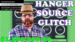 Hangar Source Glitch SOLO  Rooster Sourcing GLITCH GTA 5 Online [upl. by Adnert754]