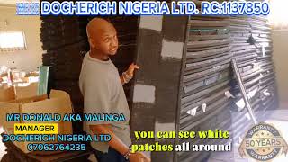 Stone coated roofing sheet from docherich roofing in Nigeria Lagos  07062764235 [upl. by Russell]