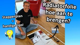 Radiatorfolie hoe aan te brengen Handige tips en een stappenplan [upl. by Omsoc]