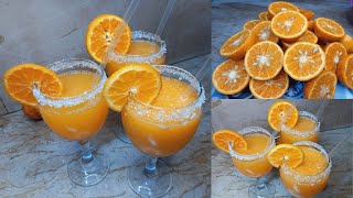 How To Make Fresh Kinnow Juice Without Blender  Quick amp Easy Way To Make Juice [upl. by Luwana]