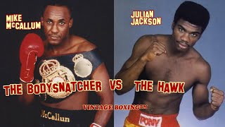 Mike McCallum vs Julian Jackson 1080p 60fps [upl. by Prochoras]