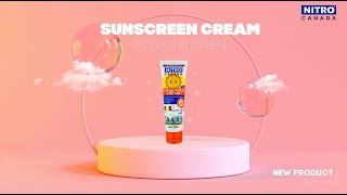 KIDS SUNSCREEN CREAM [upl. by Repooc]