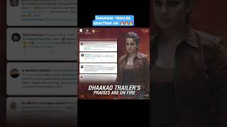 Dhaakad Trailer Public Reaction on Fire 🔥 🔥 🔥 Kangana Ranautdhaakadmovieshortshortskanganarnaut [upl. by Atterrol583]