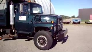 1996 Ford L8000  For Sale  Online Auction [upl. by Perkin]