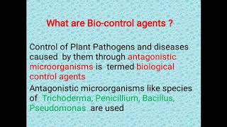 identification of biocontrol agents biocontrol agents Agriculture [upl. by Maxi]