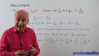 Terminale  Intégrales  Synthèse  4 méthodes de calcul  La méthode quotpar transformationquot [upl. by Artimas]