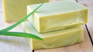 How to make Handmade Lemongrass Soap [upl. by Robinett]