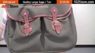 Billingham Hadley Large Camera Bag Sage FibreNyte Tan Review [upl. by Tacita]