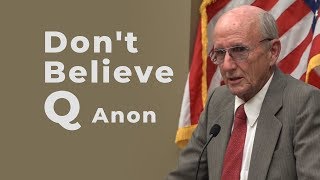 Joel Skousen Dont Believe Anything That Q Anon Says [upl. by Drexler480]