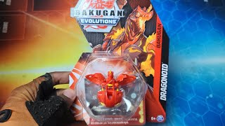 NEW BAKUGAN EVOLUTIONS PYRUS DRAGONOID UNBOXING [upl. by Schindler]