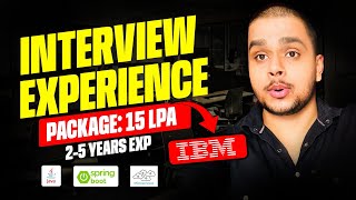 IBM Interview Tips amp Tricks 2024 🔥 Interview Experience 😱  Amrit Anand [upl. by Oaks]