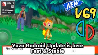 Yuzu Android v69 Improve FPS  Adding Mod on Pokemon Brilliant Diamond [upl. by Ailahs530]