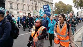 March for clean water 10 Downing St London 3rd November 2024 [upl. by Ransell]