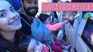 VLOG  VOLTANDO PRA CASA  Jéssica e as Gêmeas [upl. by Thunell873]