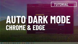 🤯 Trick Chrome and Edge Force enable dark mode on ALL website [upl. by Aicrop]