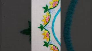 Pistil stitch amazing embroidery [upl. by Reinaldos]