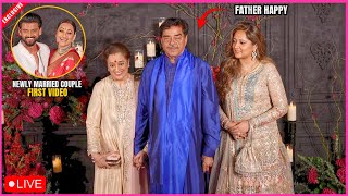 Shatrughan Sinha Wife Poonam Sinha Arrives At Daughter Sonakshi  Zaheer Wedding [upl. by Eire909]