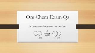 Mechanism question  carbocation rearrangement [upl. by Nodnarb443]