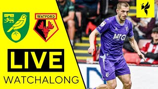 Norwich City VS Watford  LIVE WATCHALONG [upl. by Elie]