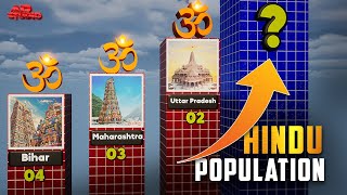 Indian State Ranking by Hindu Population 2024 [upl. by Ahseit341]