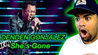 DENDEN GONJALEZ  Shes Gone STEELHEART Cover First time Hearing REACTION [upl. by Yhtur803]