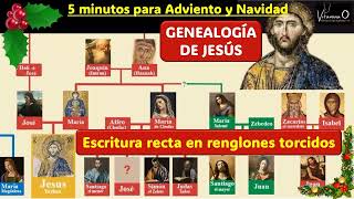 GENEALOGÍA de Jesús Reflexión de adviento y Navidad [upl. by Herby985]