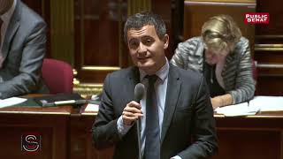 le 24 novembre 2017 Darmanin ne croyait pas à une « jacquerie » liée à la hausse des carburants [upl. by Gothart]