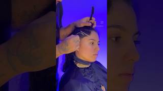 corte com desenho freestyle cabelo feminino 😎 [upl. by Eniliuqcaj]