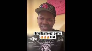 TheRealKingBeamo previewing some new music Prod By DittyBroker 🔥🔥 nyc rap drillmusic [upl. by Pedroza]