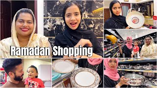 🌙 Ramadan Shopping Started 😍 🛒  Mashura  Basheer Bashi  Suhana [upl. by Evilc]