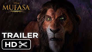 Mufasa The Lion King 2024 Disney  Teaser Trailer Concept HD [upl. by Nathalie445]