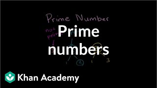 Prime numbers  Factors and multiples  PreAlgebra  Khan Academy [upl. by Alaaj]