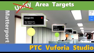 PTC Vuforia AR  Area Targets using Vuforia Studio [upl. by Pisano905]