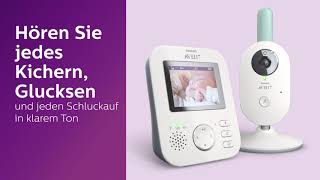 Philips Avent Video Babyphone SCD835 [upl. by Toma]