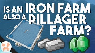 Is an Iron Farm ALSO a Pillager Farm [upl. by Nawor649]