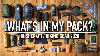 Whats in my BUSHCRAFT  HIKING backpack [upl. by Simpkins514]