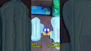 Medicare Sanitary Pads Vs Whispers  Vestige Pad Vs Market A1 Pad  Demo shortvideo shortviral [upl. by Pete]