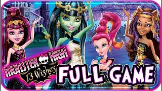 Monster High 13 Wishes FULL GAME Longplay Wii WiiU [upl. by Boyden]