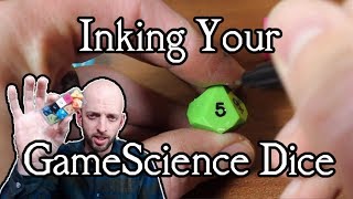 Inking GameScience Dice [upl. by Derick612]