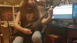 Disentomb  Chthonic Gateways Guitar Cover [upl. by Hollenbeck376]