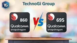 Snapdragon 860 vs Snapdragon 695 5G Review  snapdragon snapdragon860 snapdragon695 chipset [upl. by Medeah]